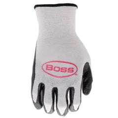 BOSS PRODUCTS Boss Products B31091-L5P Large Nylon/Polyester Nitrile Grip Glove 5-Pack