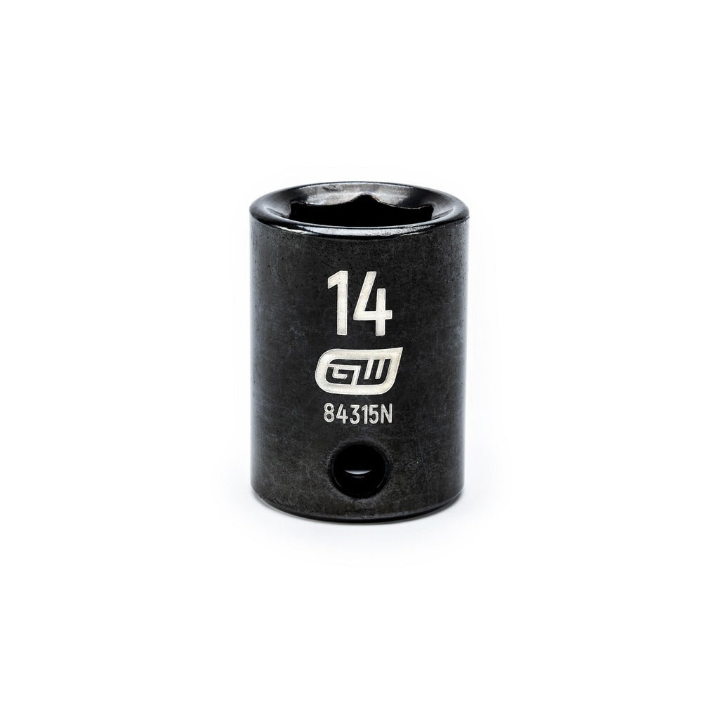GEARWRENCH Gearwrench 84315N Impact Socket 3/8 in Drive 14mm 6-pt