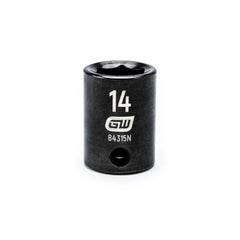GEARWRENCH Gearwrench 84315N Impact Socket 3/8 in Drive 14mm 6-pt