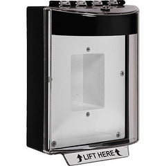 STI STI-13410NK Pull Station Protective Cover Black Housing