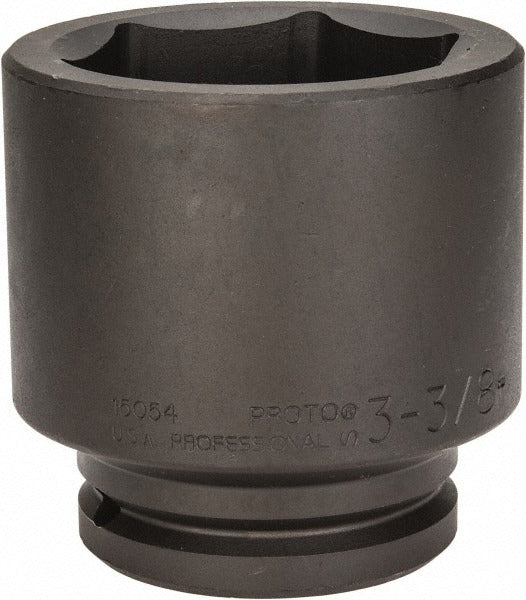 PROTO Proto J15054 Impact Socket 1-1/2 in Drive 3-3/8 in 6-pt
