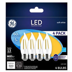 GE G E Lighting 93129342 5W Led Decorative Bulb 4 Pack