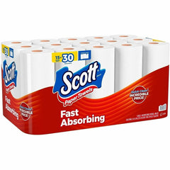 KIMBERLY-CLARK Kimberly-Clark KCC56674 Scott Choose-A-Sheet Paper Towels 15 Pack