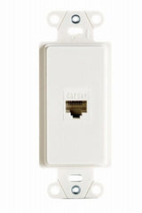 LEGRAND Pass Seymour WP3210WHV1 Cat5e RJ45 Wall Jack 1 Port
