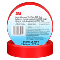 3M 3M 7000123883 General Purpose Vinyl Tape 764 1 in x 36 yd 36 Roll Case