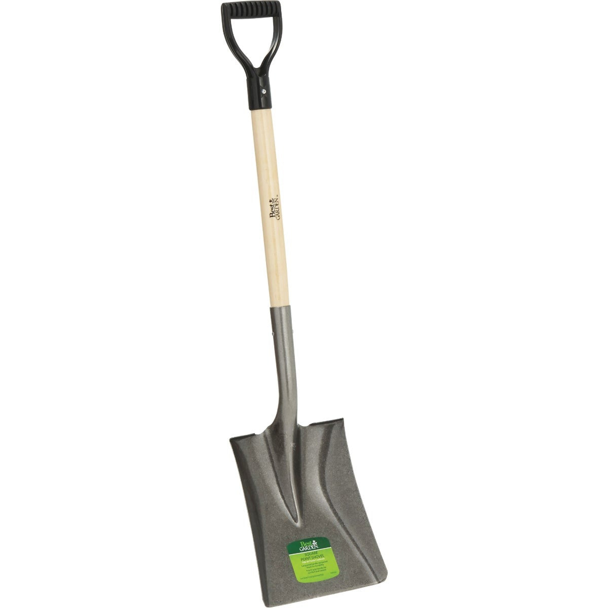 BEST GARDEN Best Garden 709530 28 In Wood D-Handle Square Point Shovel 40 In Overall Length