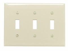 LEVITON Leviton Mfg Co 001-80711-00I Single Toggle Wall Plate 10pk