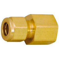 PARKER Parker 6FSC6N-B Compression Tube Connector 1/2-14 Npt Brass