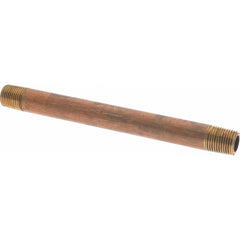 MERIT BRASS Merit Brass 2002-400BSPT Brass Pipe Nipple 4 in 1/8 Bspt
