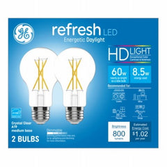GE G E Lighting 93129022 A19 Led Bulb 8.5W 5000K 2 Pack