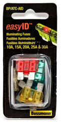 BUSSMANN Cooper Bussmann BP/ATC-AID Blade Auto Fuse Assortment 5pc