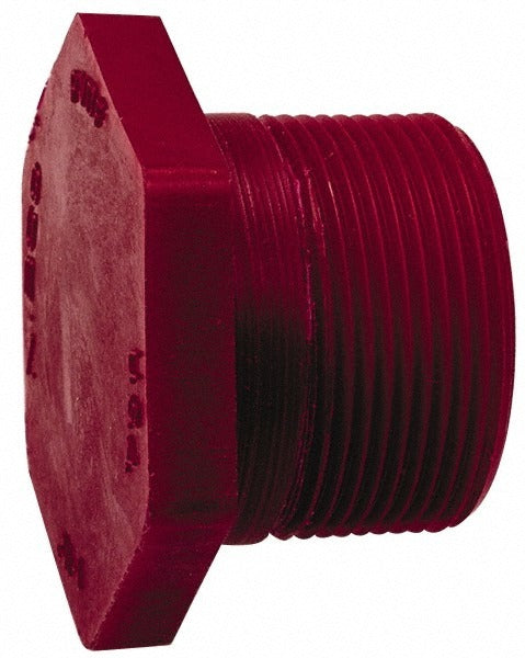 NIBCO Nibco CD02400 Pvdf Hex Plug 1-1/2 in Schedule 80 Mipt