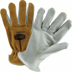 PROTECTIVE INDUSTRIAL PRODUCTS Pip 9414/M Welding Gloves Medium Uncoated Leather