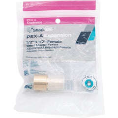 SHARKBITE Sharkbite UAB600LFA PEX-A Brass Sweat Adapter (1/2 In. x 1/2 In.)