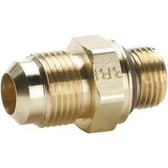PARKER Parker 48F-10-MI27 Brass Iso Port Adapter Flare X Metric
