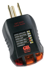 GARDNER BENDER Ecm Industries Llc GRT-3500 Receptacle Tester 7-fault