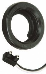 PETERSON MANUFACTURING Peterson 146-18K Black Round Rubber Lens Reflector