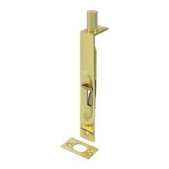 DELTANA Deltana 6FBS3-UNL Flush Bolt 6 Inches Unlacquered Bright Brass