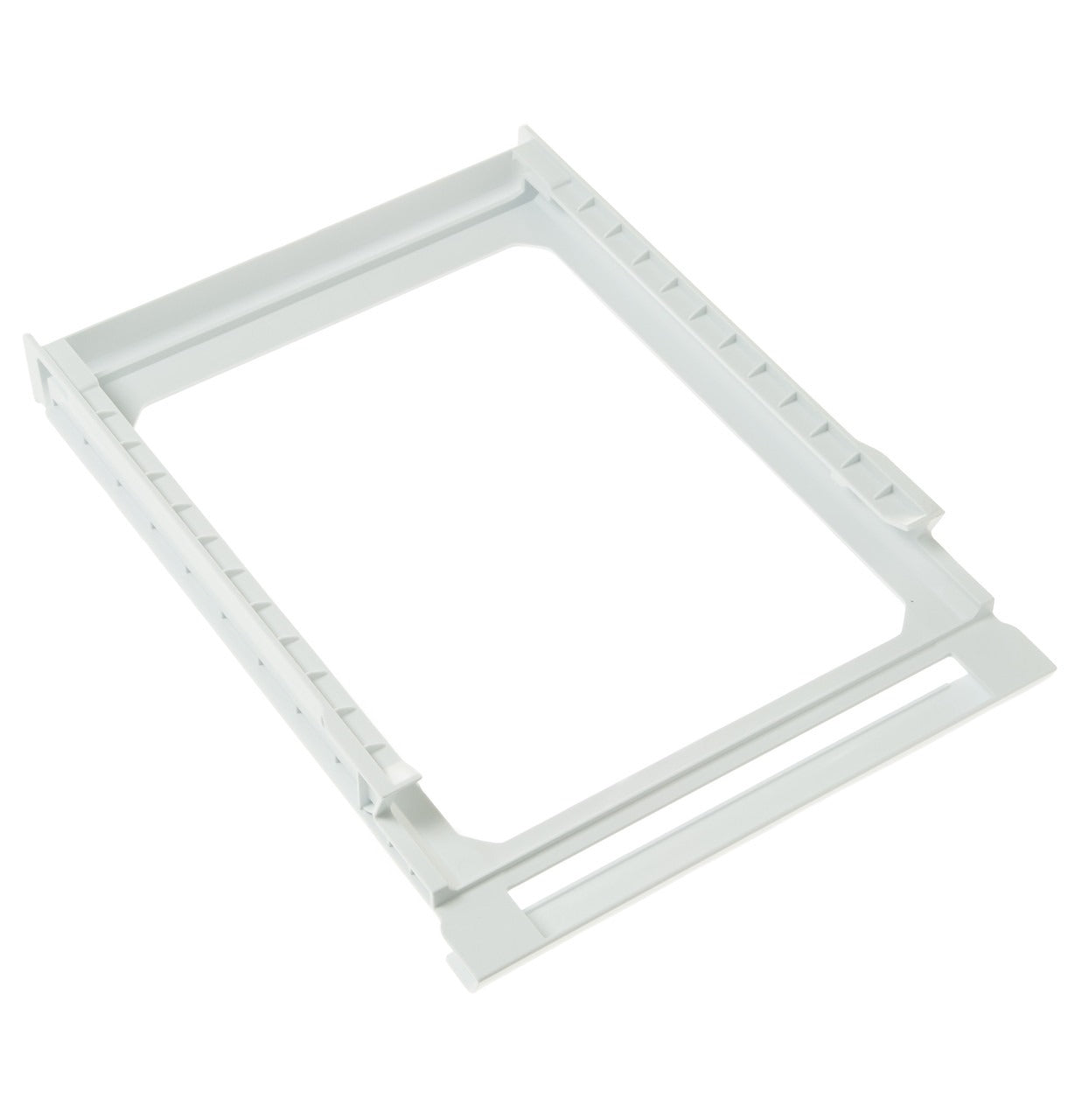 GE APPLIANCES Ge Appliances WR72X31124 Snack Pan Rail 16.5 x 12 inches Single