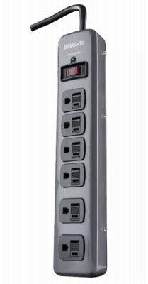 SOUTHWIRE Southwire Coleman Cable 41546 Surge Protector 6-outlet