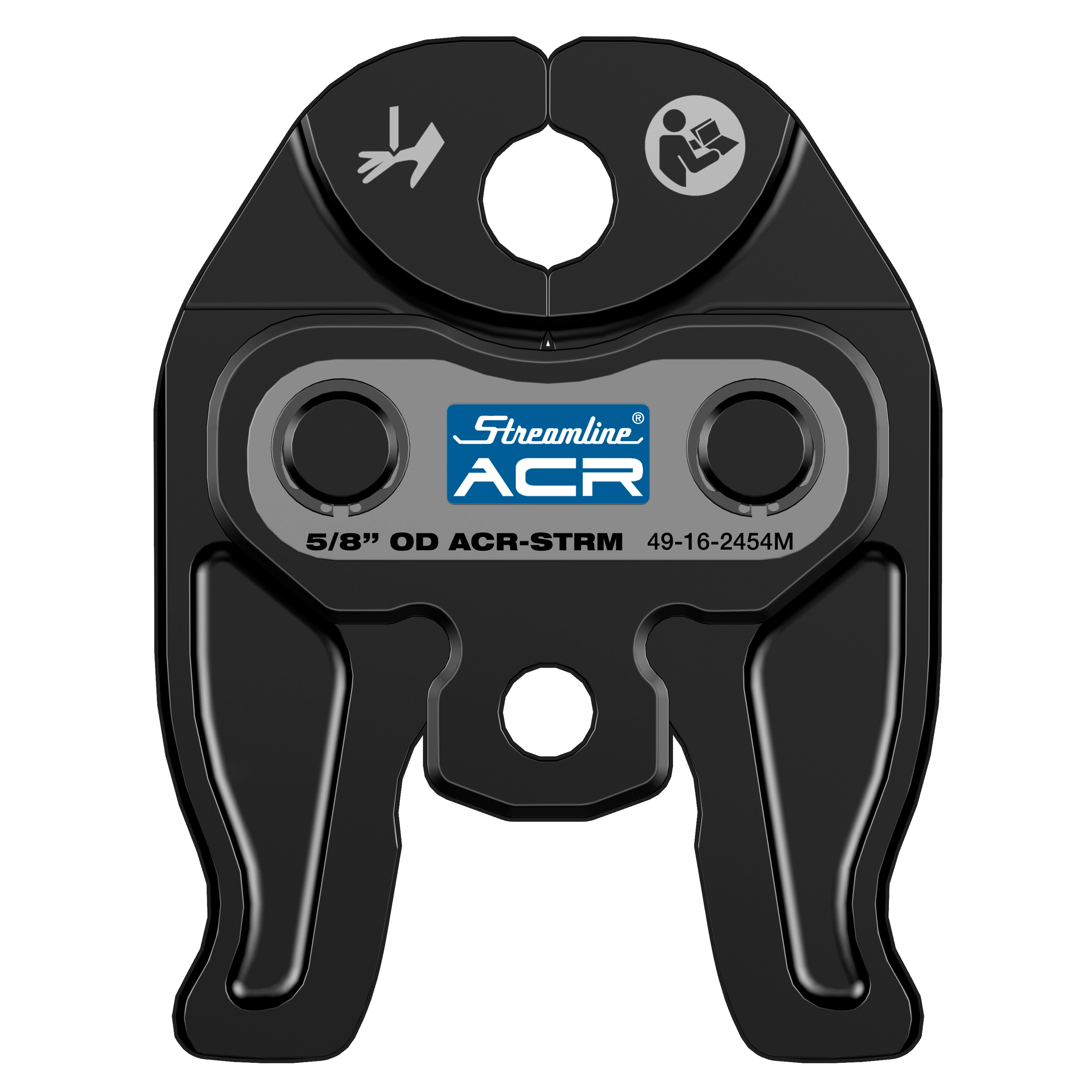 MILWAUKEE Milwaukee 49-16-2454M CTS-V press jaw for M12 FORCELOGIC press tool 5/8 inches Steamline ACR
