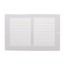 HART & COOLEY Hart Cooley 657 10x6 Baseboard Return Air Grille White