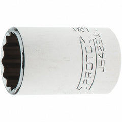 PROTO Proto J5423MN Hand Socket 23 Mm 12-point 1/2 Drive