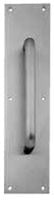 IVES Ives 830283416 Straight Door Pull 8 in Round Bright Brass