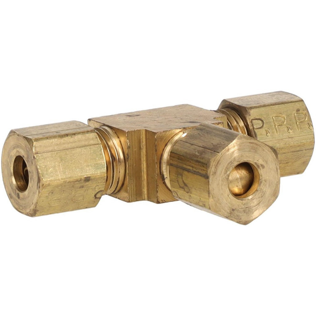 PARKER Parker 264C-3 Brass Compression Tube Union 3/16 in