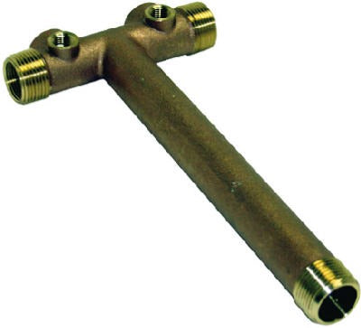ASHLAND Ashland Water Group TC10NL Brass Tank Tee 10x1