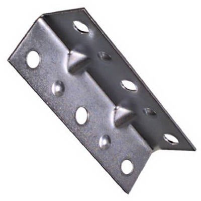 NATIONAL HARDWARE National Mfg N220-061 Corner Brace 2.5x0.75 in Zinc 4 Pack