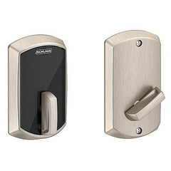 SCHLAGE Schlage BE467F Grw 619 12-398 10-147 1 Electronic Deadbolt