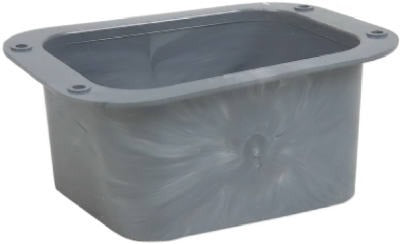 AMERIMAX Amerimax Home Products 85051 Plastic Drop Outlet 2x3