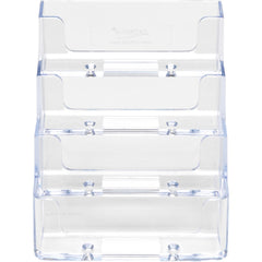 DEFLECTO Deflecto DEF70841 Business Card Holder 4-Pocket (1 Each) DEF70841