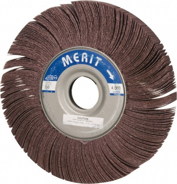 MERIT Merit Abrasives 08834124002 Flap Wheel 60 Grit 10in