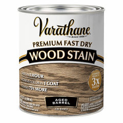 RUST-OLEUM Rust-oleum 357179 Varathane Fast Dry Wood Stain Aged Barrel Qt