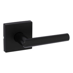 KWIKSET Kwikset 720MILSQT-514 Milan Lever Passage Lock Matte Black