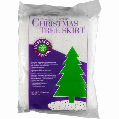 CONNUBIA Buffalo Batt Felt CB2336 Round Tree Skirt 58 Inches