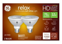 GE G E Lighting 43094 PAR30 12W Led Bulb 2 Pack Soft White