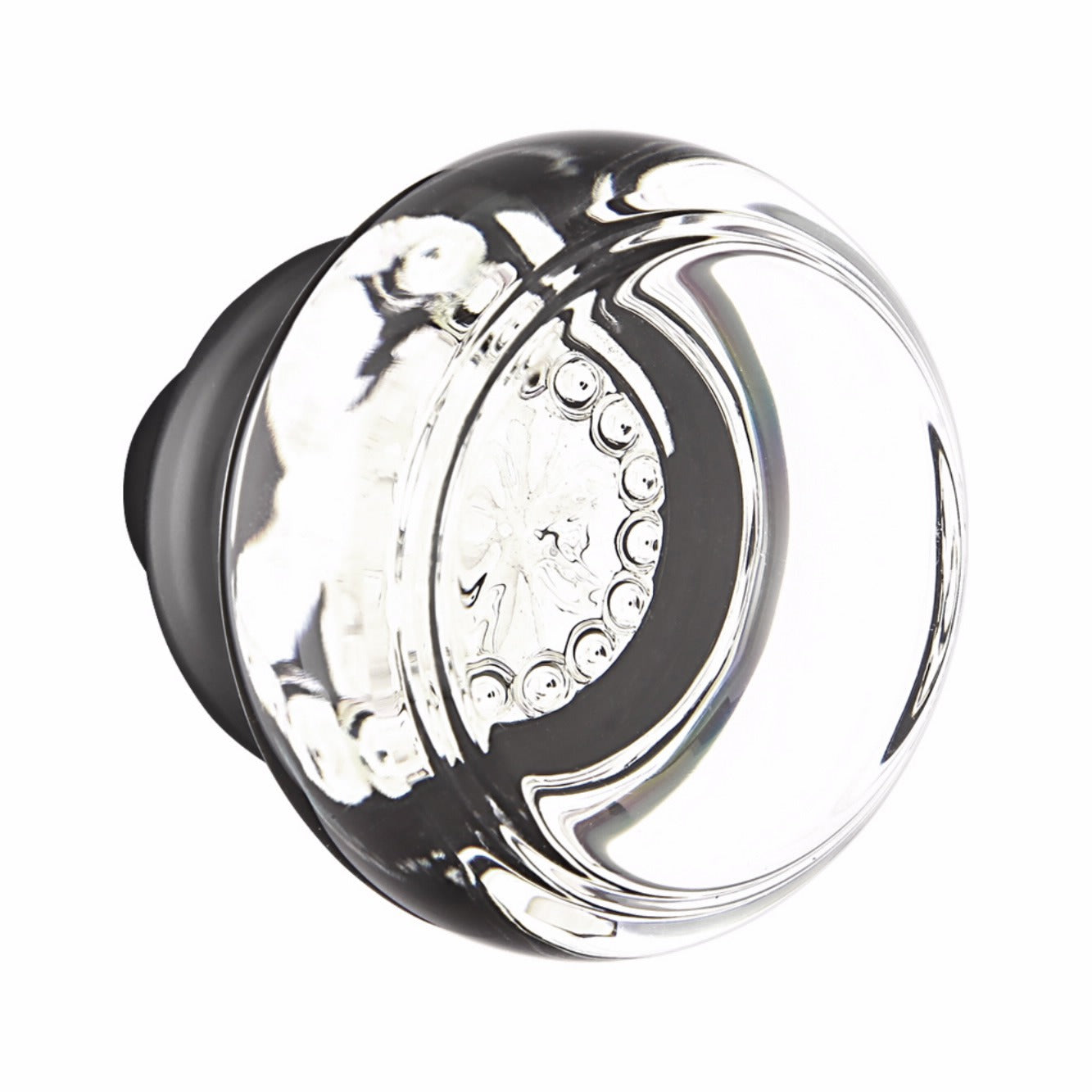 EMTEK Emtek 86399US19 Georgetown Cabinet Knob Flat Black