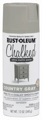 RUST-OLEUM Rust-oleum 302593 Chalked Ultra Matte Spray 12 Oz Gray