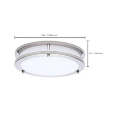 SATCO-NUVO Satco-Nuvo 62-1875 Glamour Flush Mount 18W (10-inch)