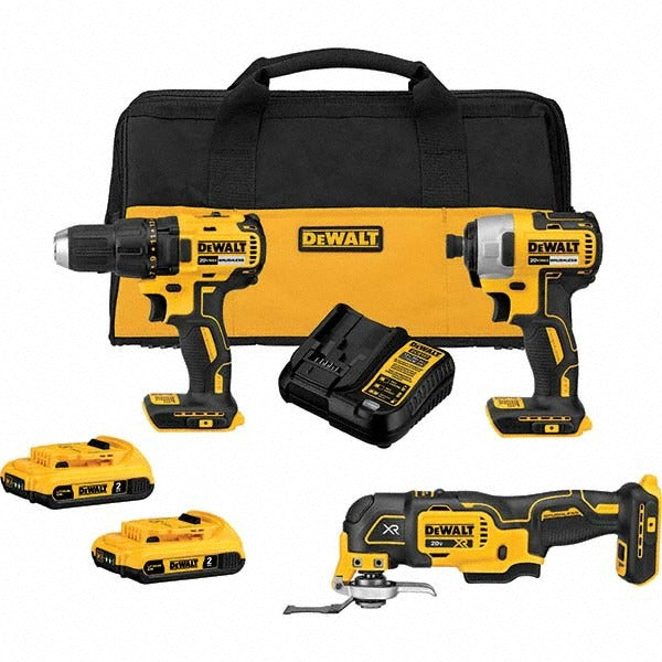 DEWALT Dewalt DCK379D2 20V 3-tool Combo Kit Drill Impact Oscillating