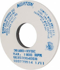NORTON Norton 66253364058 Surface Grinding Wheel 80 Grit 14in