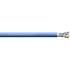 SUPERIOR ESSEX Superior Essex 6F-246-2A Cat6a Riser Sctp Cable Blue 1000ft