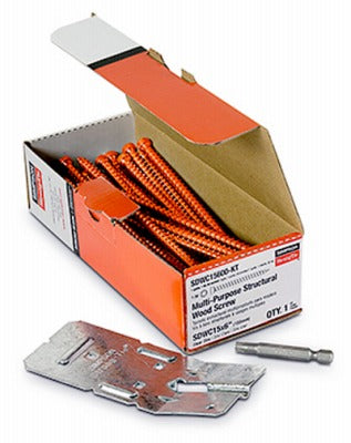SIMPSON STRONG-TIE Simpson Strong Tie SDWC15600-KT Truss Screw 6 in 50 Pack