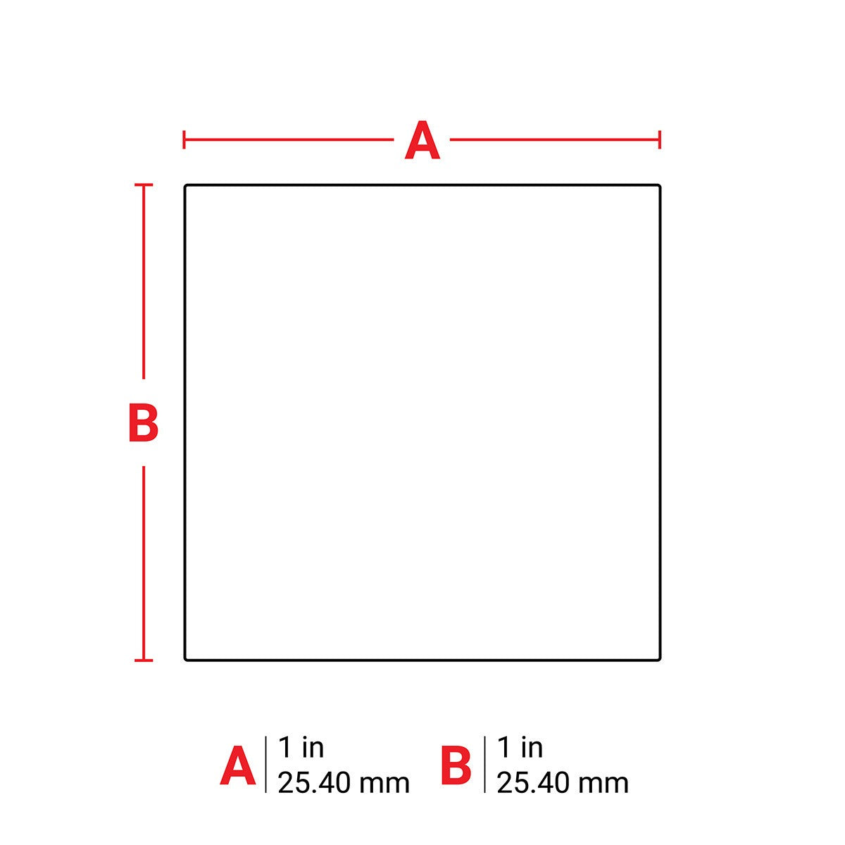 BRADY Brady PTL-19-422 Label Polyester 1 in x 1 in (250 per Roll) M6-19-422