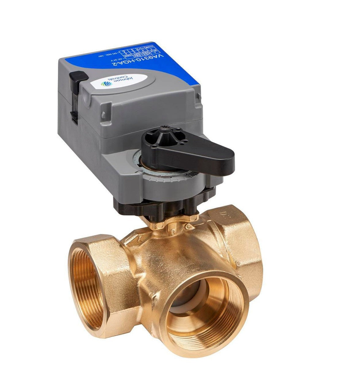 JOHNSON CONTROLS Johnson Controls VG1845BN+910HGC Valve Assembly 24V (3/4 in NPT) VG1845BN910HGC