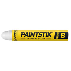MILWAUKEE Markal 80220 White Solid Paint Marker Oil-based