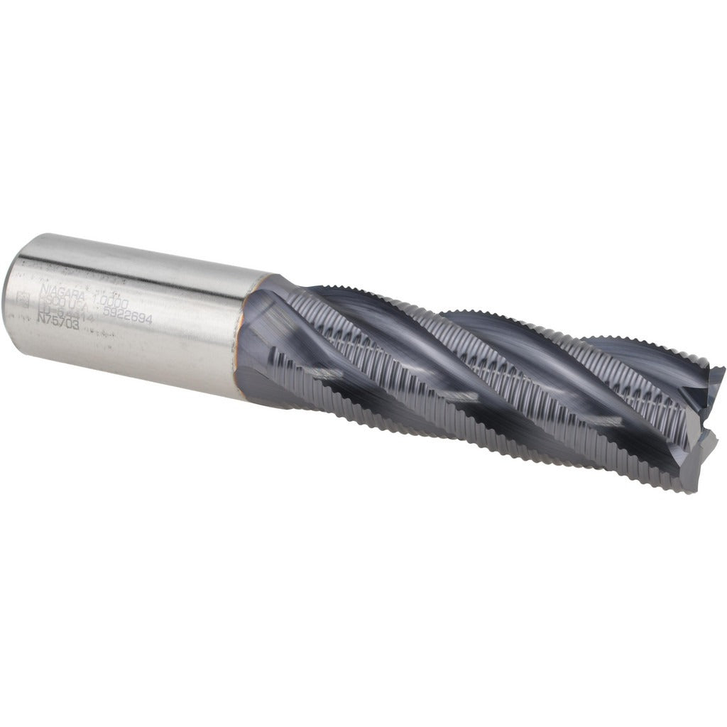 SECO TOOLS Seco 17014864 Roughing End Mill 1 in 5 Flute Cobalt Tialn